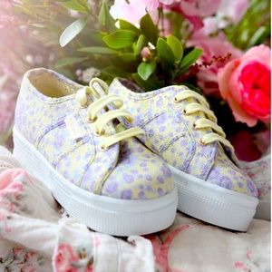 🆕 Loveshackfancy x Superga Purple Floral P…